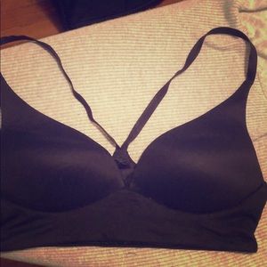 Lightly lined black bra by Victoria’s Secret